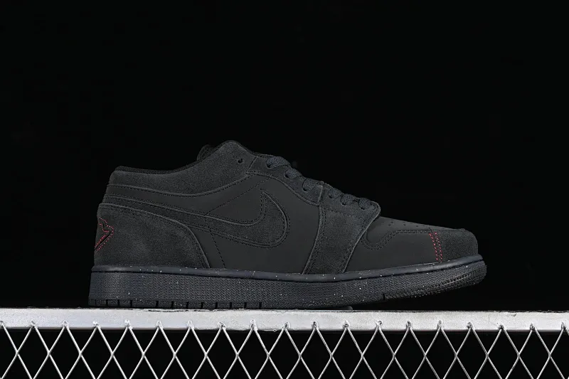 All categories Air Jordan Jordan series basketball shoes Air Jordan 1 Low Z version Air Jordan 1 Low SE Craft "Dark Smoke Grey" AJ1 Joe 1 dark smoke gray low-top cultural casual sneakers FD8635-001